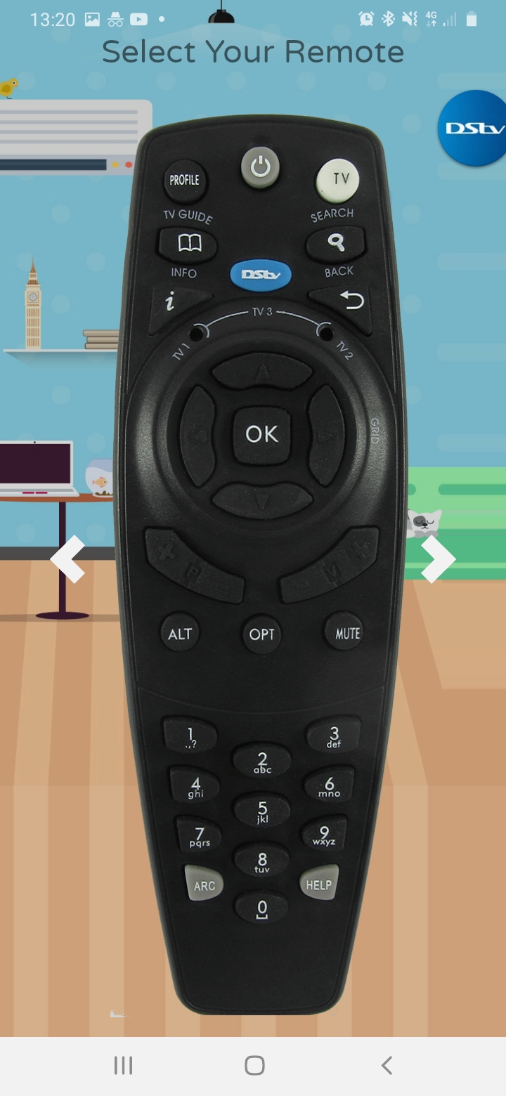 A Digital Remote Control for your DStv
